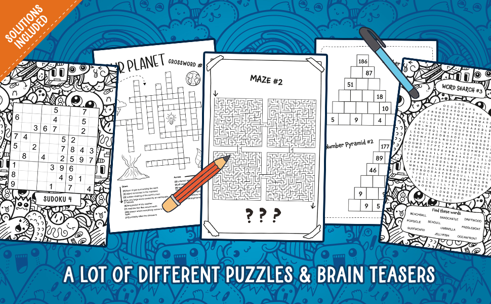 puzzle book teens